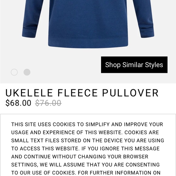 HURLEY Sweater Vintage Rare Design (Black, Baby Blue & White Print) $68 - Picture 16 of 16